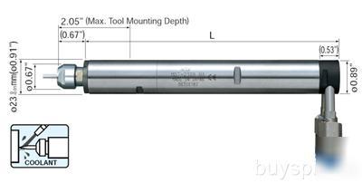 Nsk nakanishi 90Â° air motor spindle msst-2308RA 0.91
