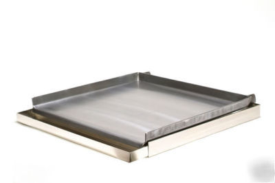 Rocky mountain MC24-8 4-burner portable griddle top