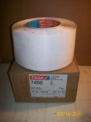 Tesa 7496 polypropylene strapping tape 1/4