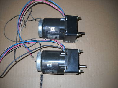 (2) b&b motor & control corp 1/250 hp motors ......