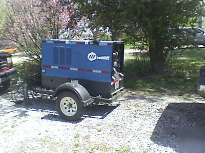 2005 miller big 40 welder-generator pk-trailer