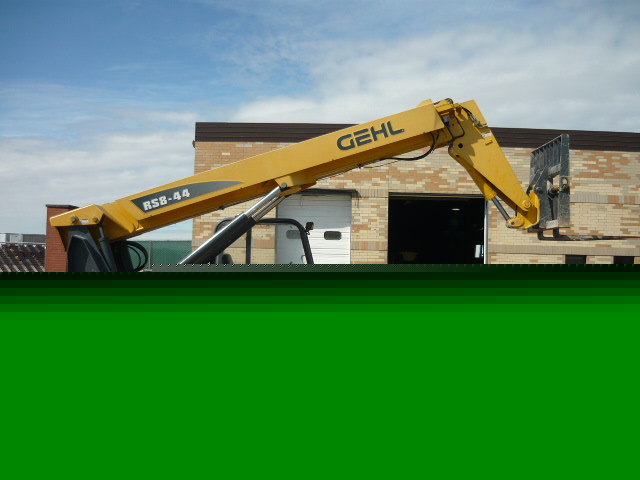 2006 gehl RS8-44 reach forklift telehandler shooting bo