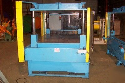 7 ton hs technologies 4-post hydraulic trim presses