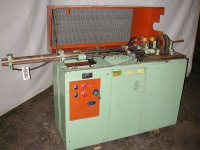 #8885 - bertolette automatic tube cutoff machine