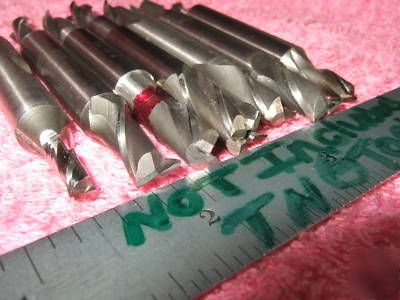 Endmills 7 various sizes all 4 bridgeport machinist bp