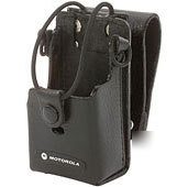 Motorola rdx leather case with 3â€ swivel RLN6302