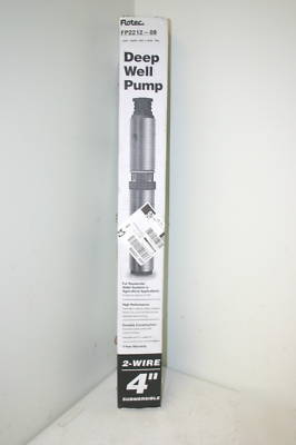 New flotec deep well pump FP2212-08 * * 2 wire 4