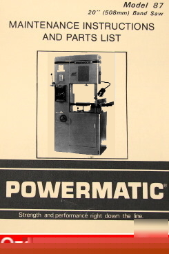 Powermatic 87 20