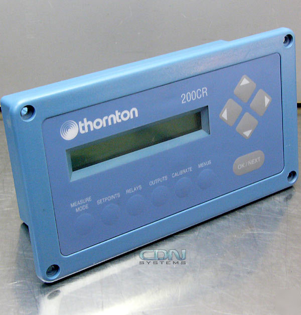Thornton 200CR conductivity resistivity meter analyzer