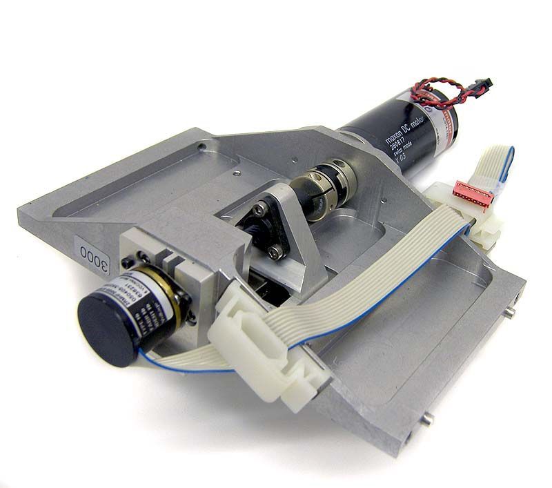 Motorized linear motion positioner thk maxo motor assy