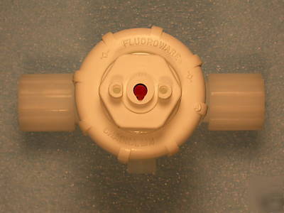 New fluoroware 202-60 202-60-1 air operated valve