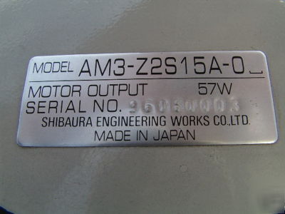 Shibaura mod. AM3 robot with CM3-A3A4 controller 