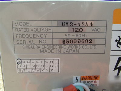 Shibaura mod. AM3 robot with CM3-A3A4 controller 