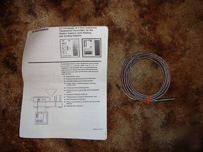 Type j thermocouple eurotherm temp controller kiln 