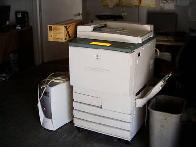 Xerox docucolor 12 copier-printer fiery EX12 a-1 shape