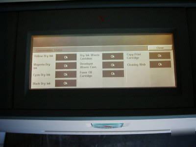 Xerox docucolor 12 copier-printer fiery EX12 a-1 shape