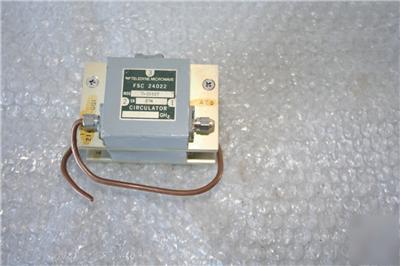 2 units of teledyne microwave 24022CIRCULATOR - t-2S63T