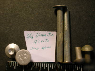 Aluminun solid rivet 1/16