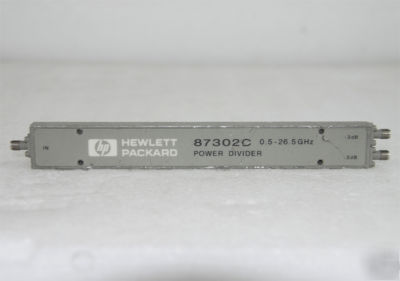 Hp/agilent 87302C hybrid power divider 0.5GHZ - 26.5GHZ