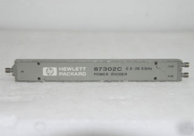 Hp/agilent 87302C hybrid power divider 0.5GHZ - 26.5GHZ