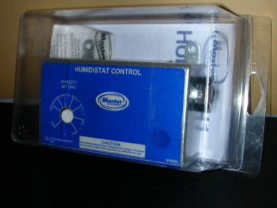 New $89+ in box master flow humidstat model H1