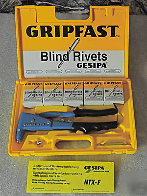 New gesipa ntx-f blind (pop) rivet tool kit - 