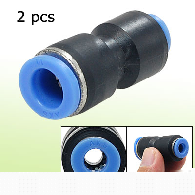 Pneumatic tube push in fittings 10MM to 6MM adapter