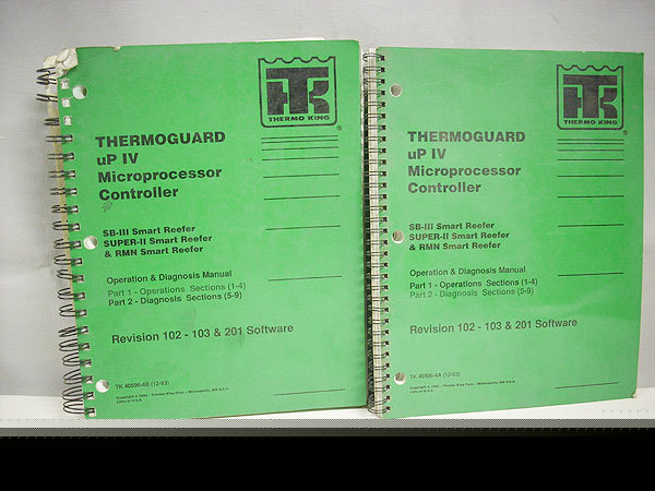 Thermo-king thermoguard up iv manual sb-iii super-ii **