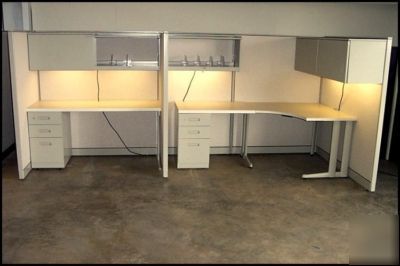 Used office furniture, 22 steelcase avenir cubicles