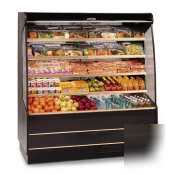 High profile refrigerated merchandiser - self-serve