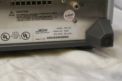 Lecroy dda-120 4 channel 8GS 1GHZ oscilliscope LC584AL