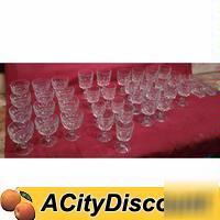 35PC. restaurant diner ice cream parfait sundae glasses