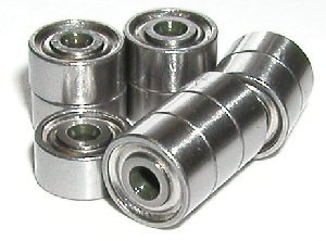 10 bearing shielded 2*5*2.3 vxb mm metric ball bearings
