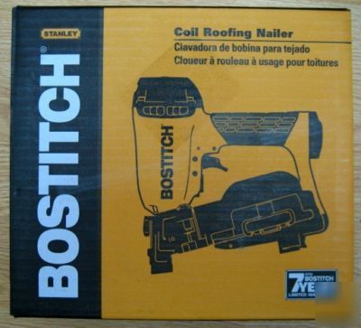 Bostitch stanley coil roofing nailer gun Â¾ - 1 Â¾â€ 