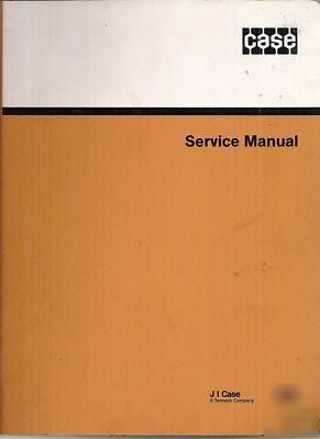 Case 1150E & 1155E crawler tractor service manual