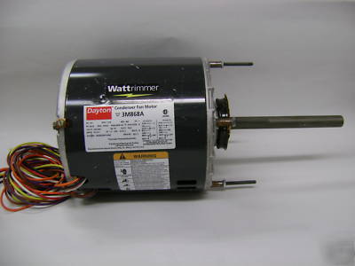 Dayton condenser fan motor 3/4HP, 1PH, 230/460 volts