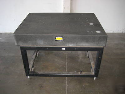Granite surface plate with the stand 48