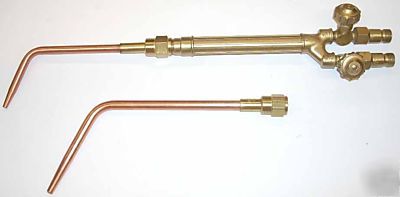 Hobart cutting torch handle & welding tips fits victor