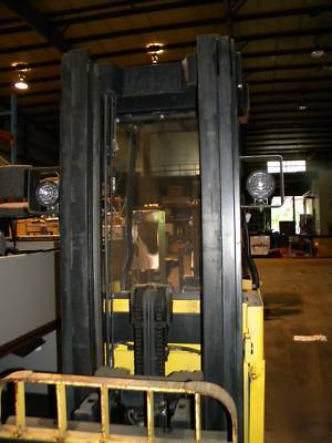 Hyster electric stacker fork lift- ee rated,good cond.