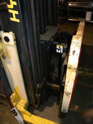 Hyster electric stacker fork lift- ee rated,good cond.