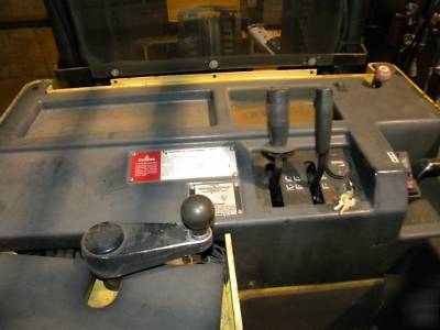 Hyster electric stacker fork lift- ee rated,good cond.