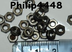 M3 full nuts x 50 pack hexagon socket head