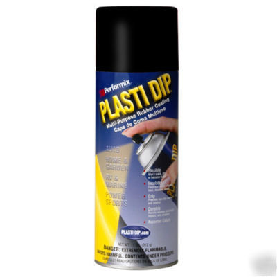 Performix 11203-6 plastidip coating spray 11 oz black