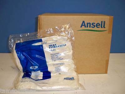 Qty 1000 ansell nitrilite silky ultra clean gloves xxl