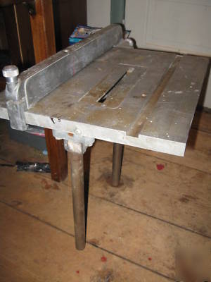 Shopsmith tilting table w/ fence + posts