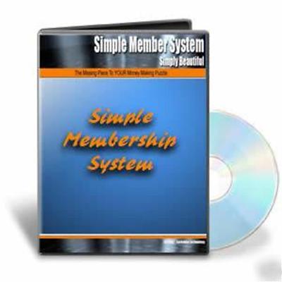 Simple membership system script