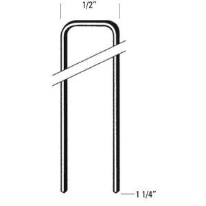 Stanley bostitch 16S4-31G, galvanized 1-1/4 leg,staple