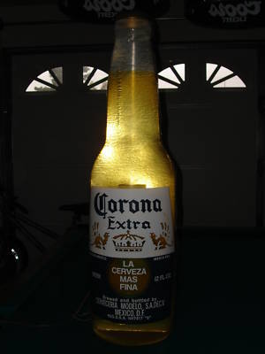 Vintage 3 feet promotional corona light 