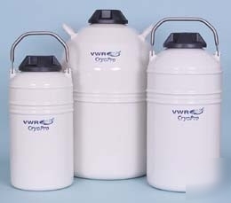 Vwr cryopro liquid dewars, l series l-30 l-30 liquid