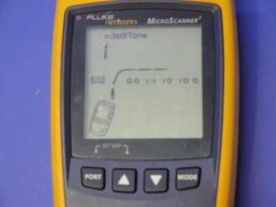 Fluke networks micro scanner 2 cable verifier